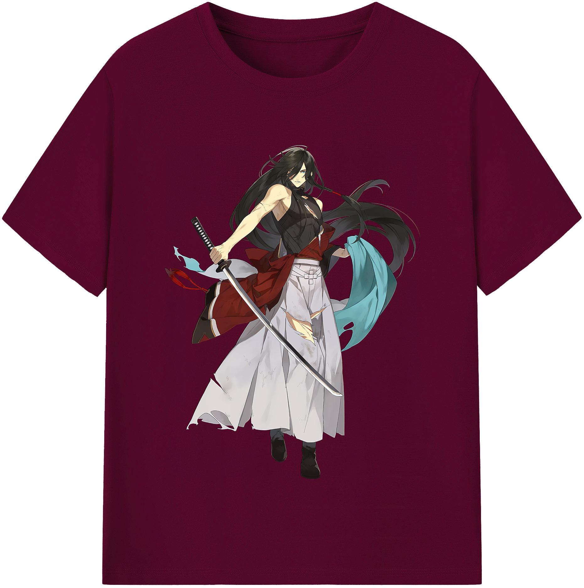 （画像用） 刀剣乱舞 Touken Ranbu レディースカジュアルプリントTシャツ（綿100％）